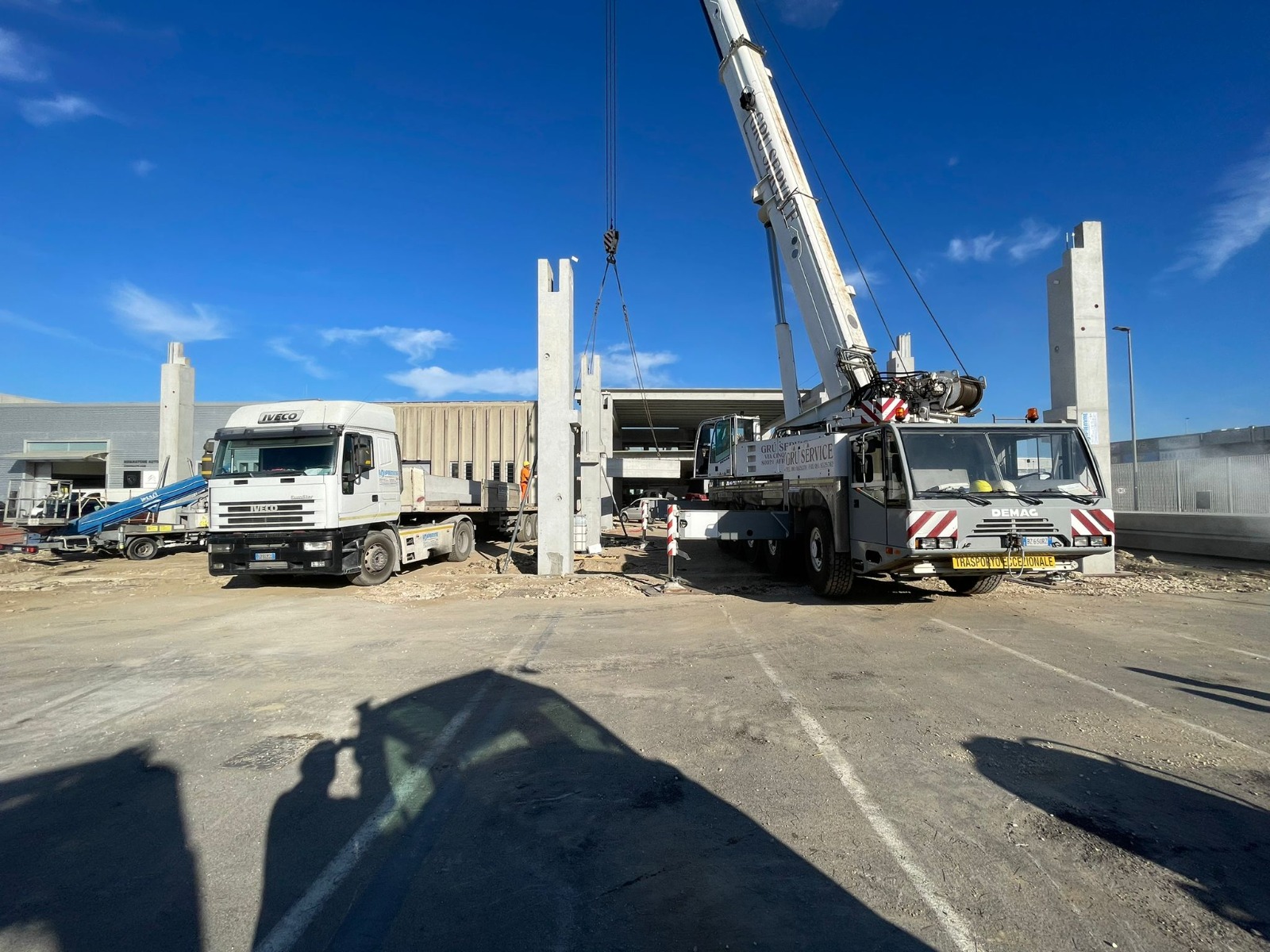 Realizzazione capannoni zona industriale Acerra - Consorzio Artemide - PLM Group