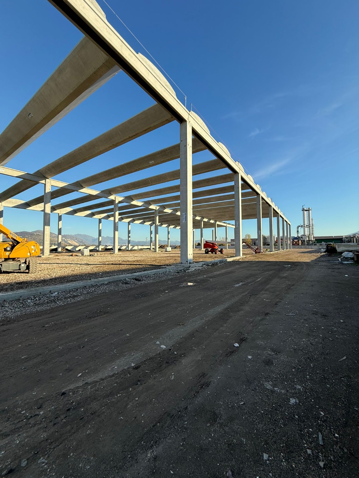 Realizzazione capannoni zona industriale Acerra - Consorzio Artemide - PLM Group