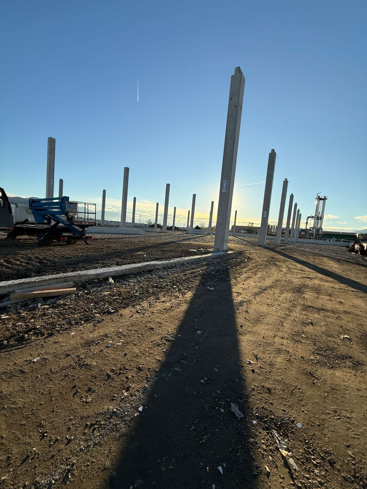Realizzazione capannoni zona industriale Acerra - Consorzio Artemide - PLM Group
