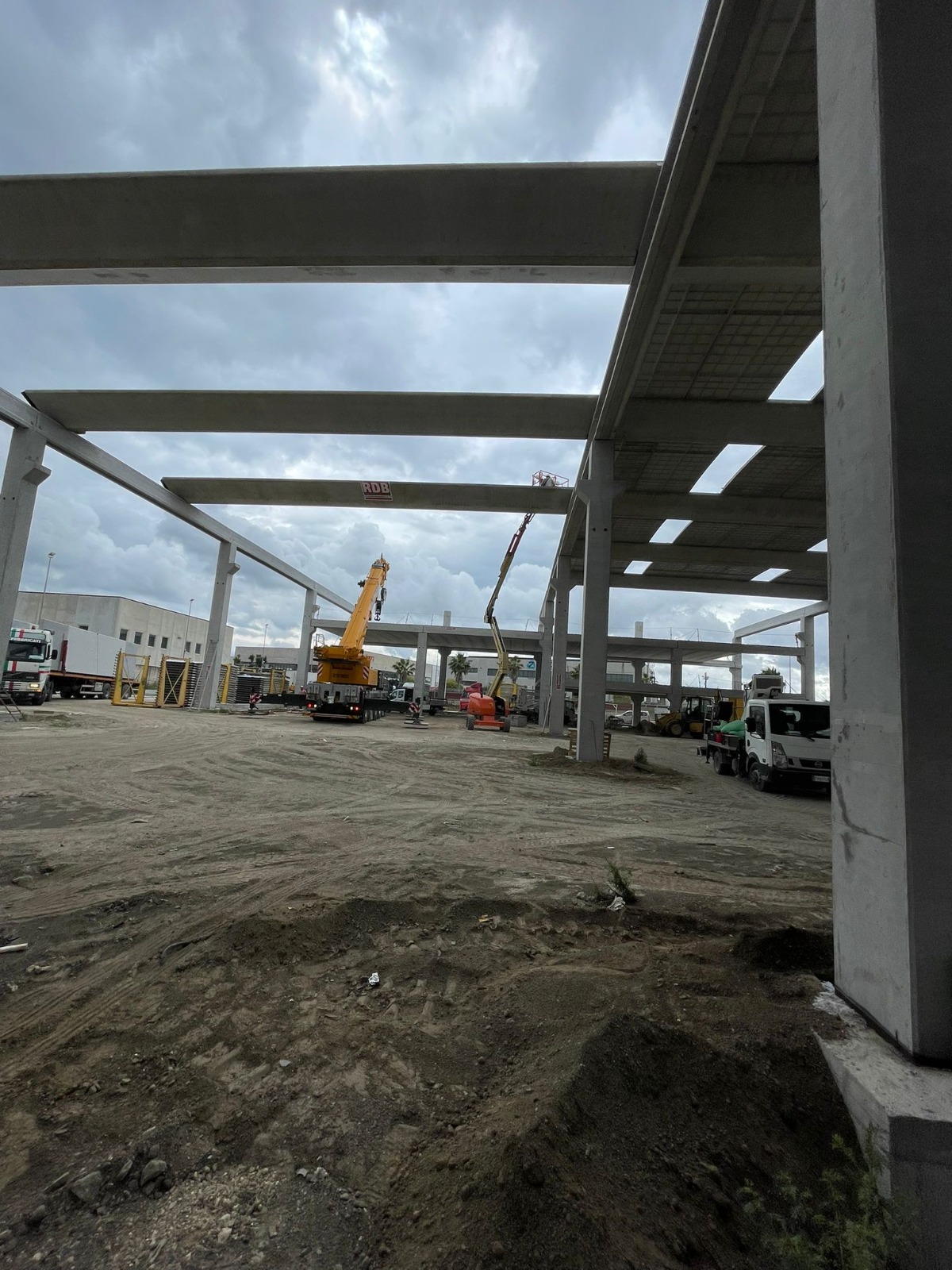 Realizzazione capannoni zona industriale Acerra - Consorzio Artemide - PLM Group