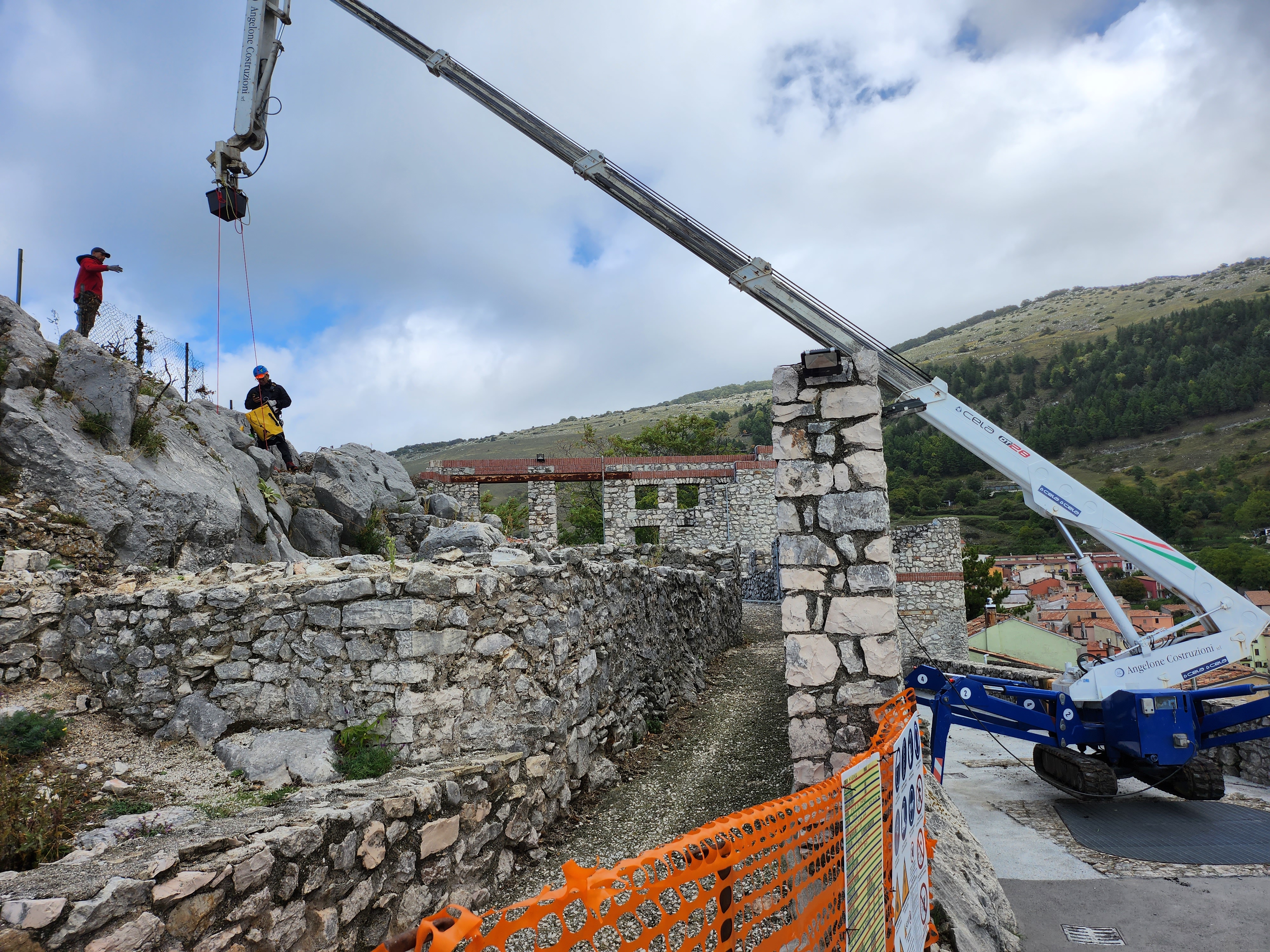 MESSA IN SICUREZZA DEL MASSO ROCCIOSO - COMUNE DI MIRANDA - ISERNIA