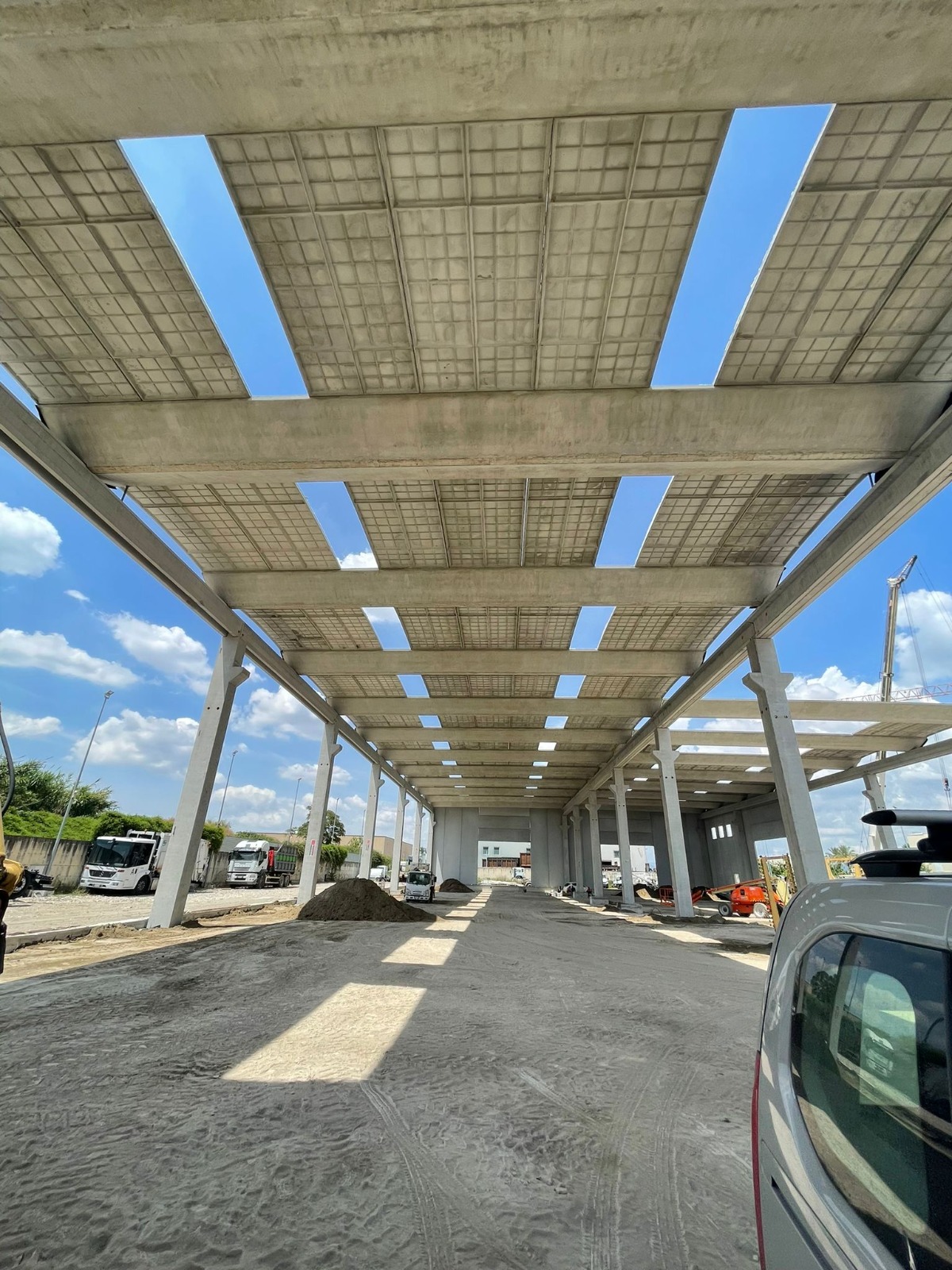 Realizzazione capannoni zona industriale Acerra - Consorzio Artemide - PLM Group