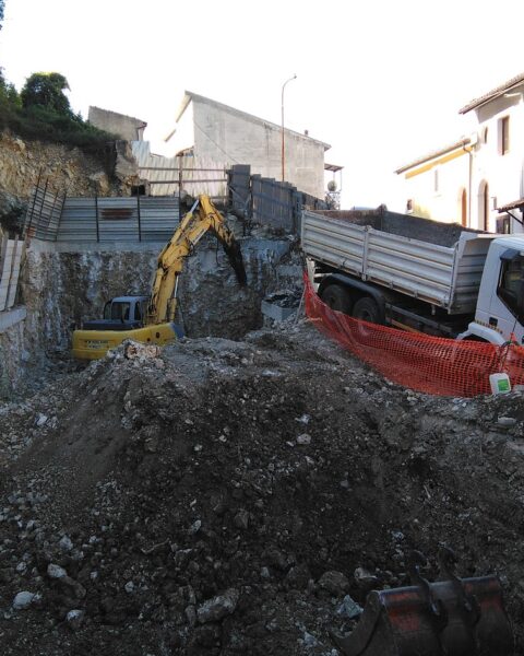 Demolizione e ricostruzione complesso alloggi abitativi - Castel di Sangro