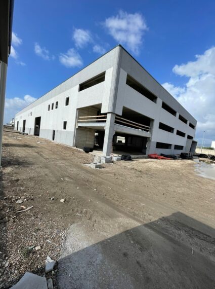 Realizzazione capannoni zona industriale Acerra - Consorzio Artemide - PLM Group
