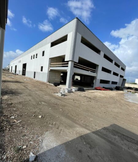 Realizzazione capannoni zona industriale Acerra - Consorzio Artemide - PLM Group
