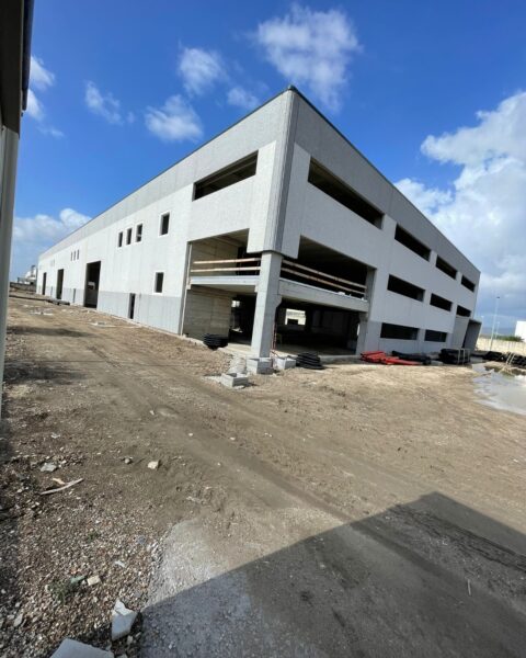 Realizzazione capannoni zona industriale Acerra - Consorzio Artemide - PLM Group