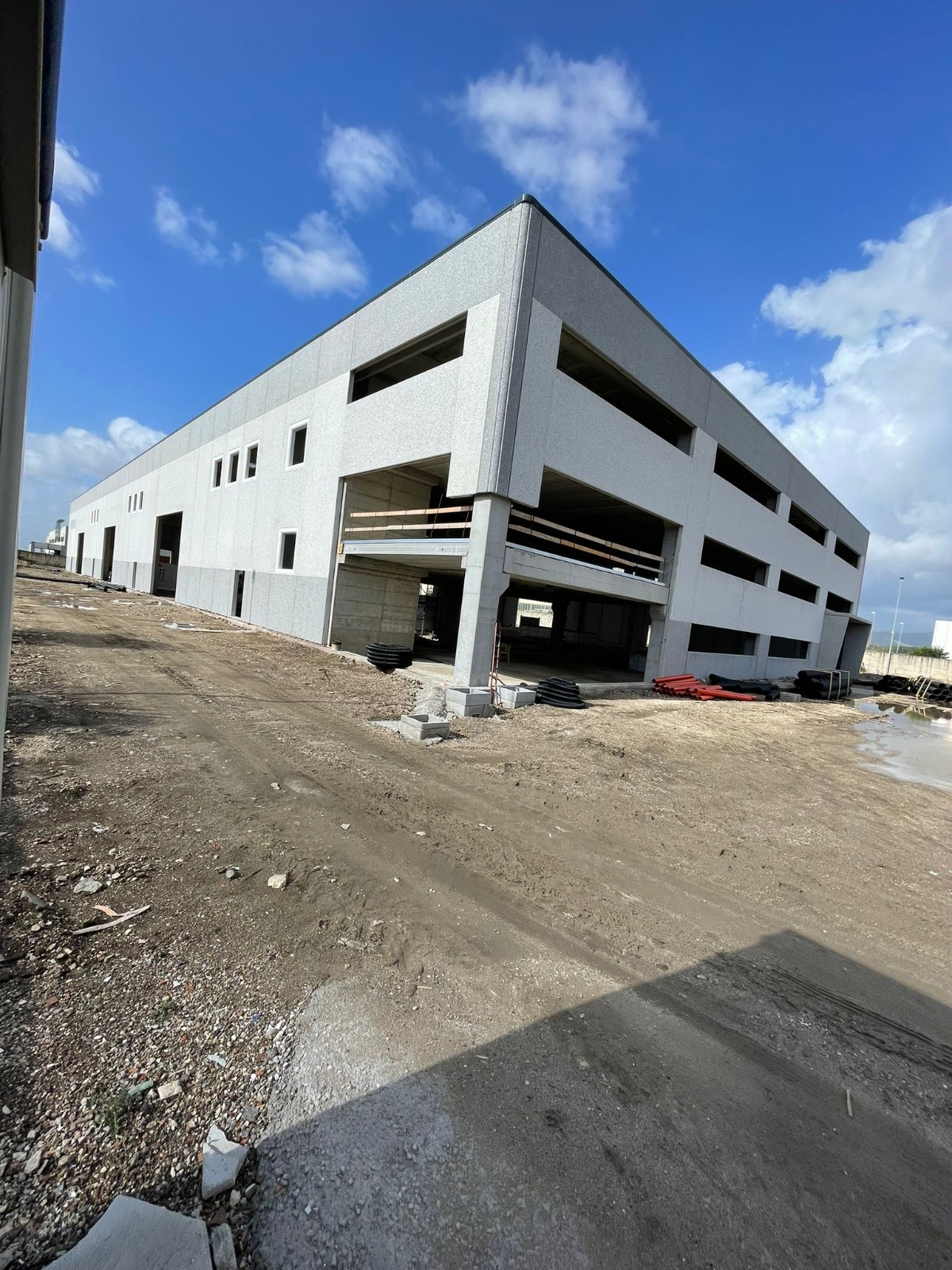 Realizzazione capannoni zona industriale Acerra - Consorzio Artemide - PLM Group