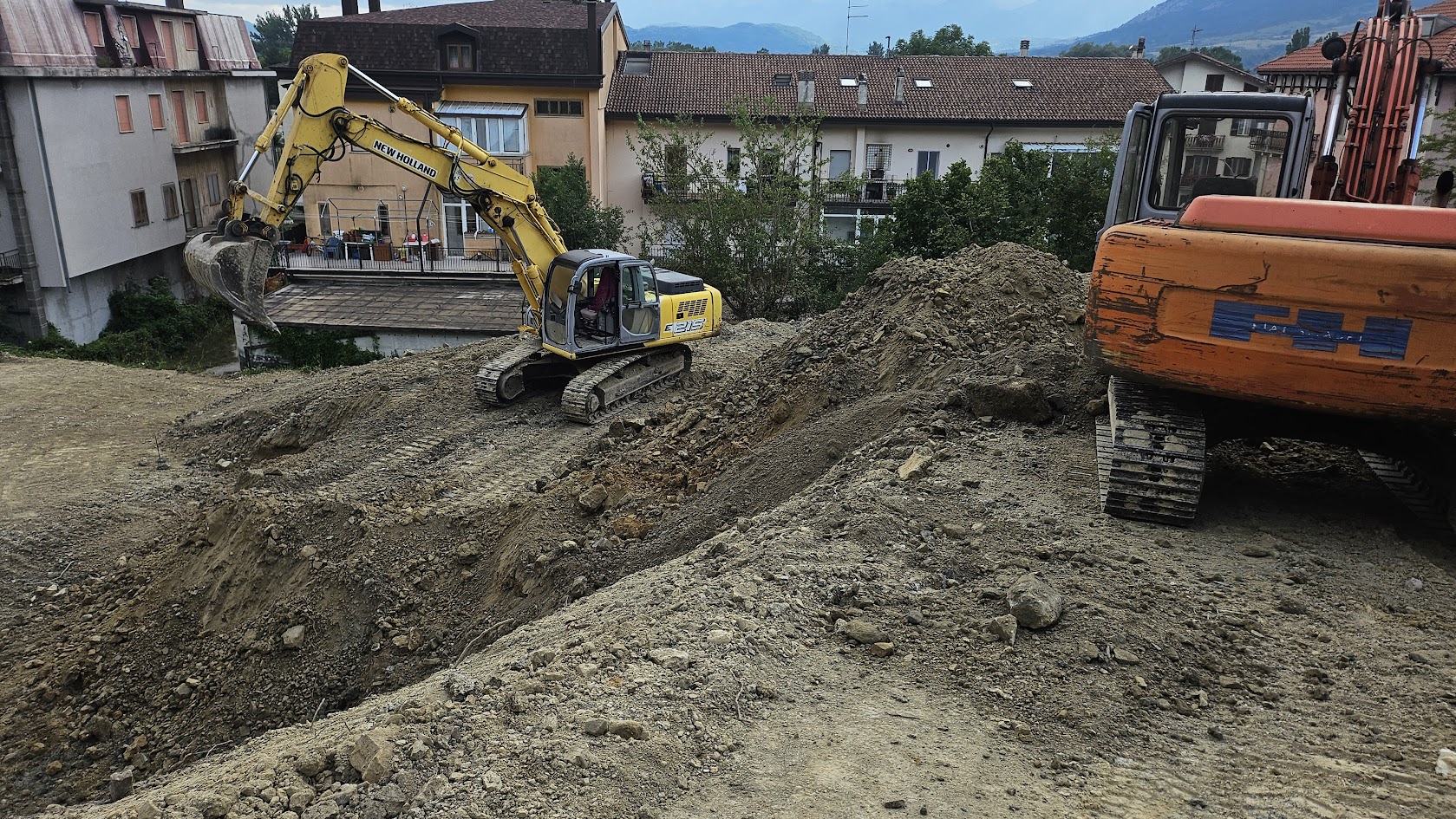 Sbancamento Castel di Sangro