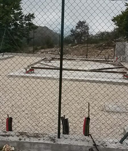 Realizzazione base plinto per tralicci telefonia mobile e radiotelevisivi Comune di San Pietro Avellana - PLM Group
